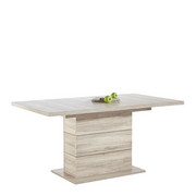 ESSTISCH rechteckig Eichefarben - Eichefarben, Design, Holzwerkstoff (160(200)/90/76,6cm) - Hom`in