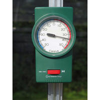THERMOMETER - Grün, Basics, Kunststoff (4/2/8cm)