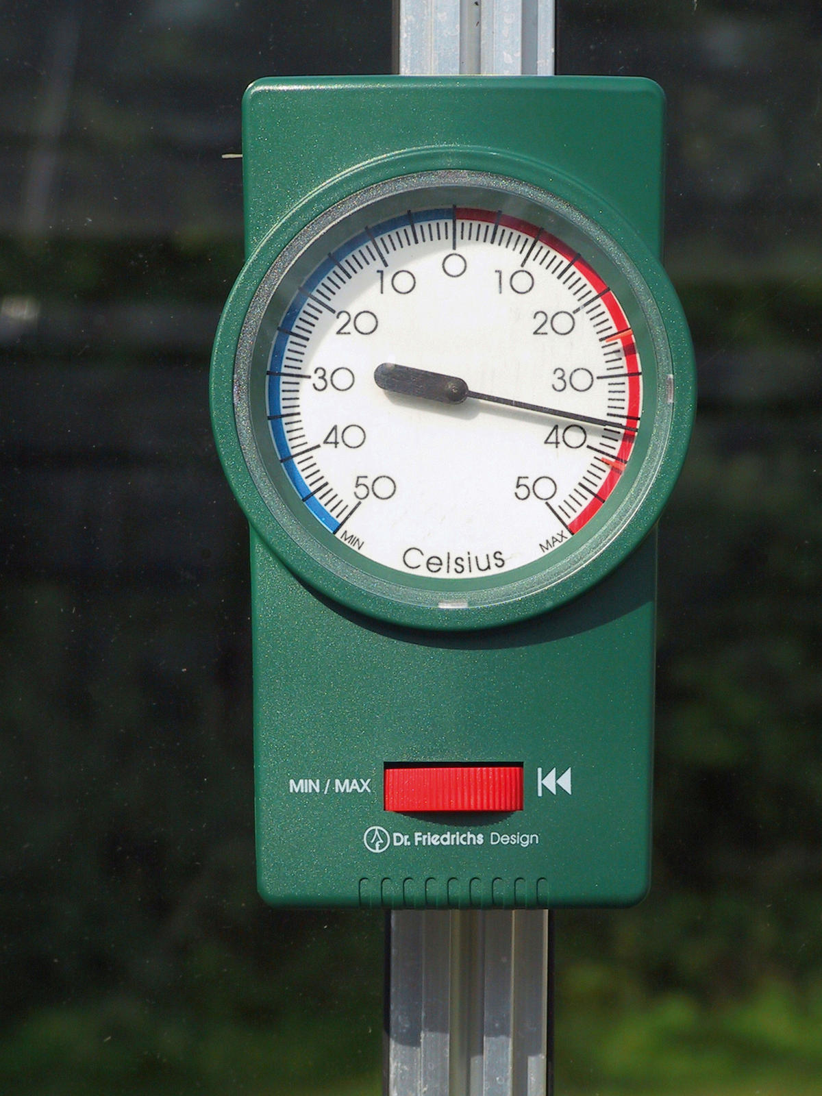 THERMOMETER - Grün, Basics, Kunststoff (4/2/8cm)