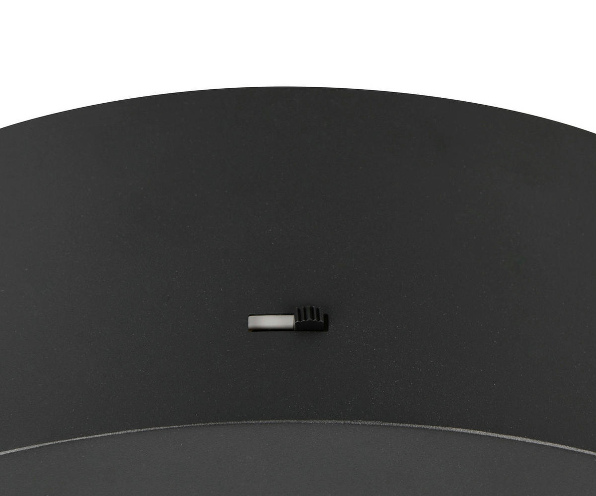 ZÁVESNÉ LED SVIETIDLO,  - priehľadné/čierna, Basics, kov/plast (28/200cm)