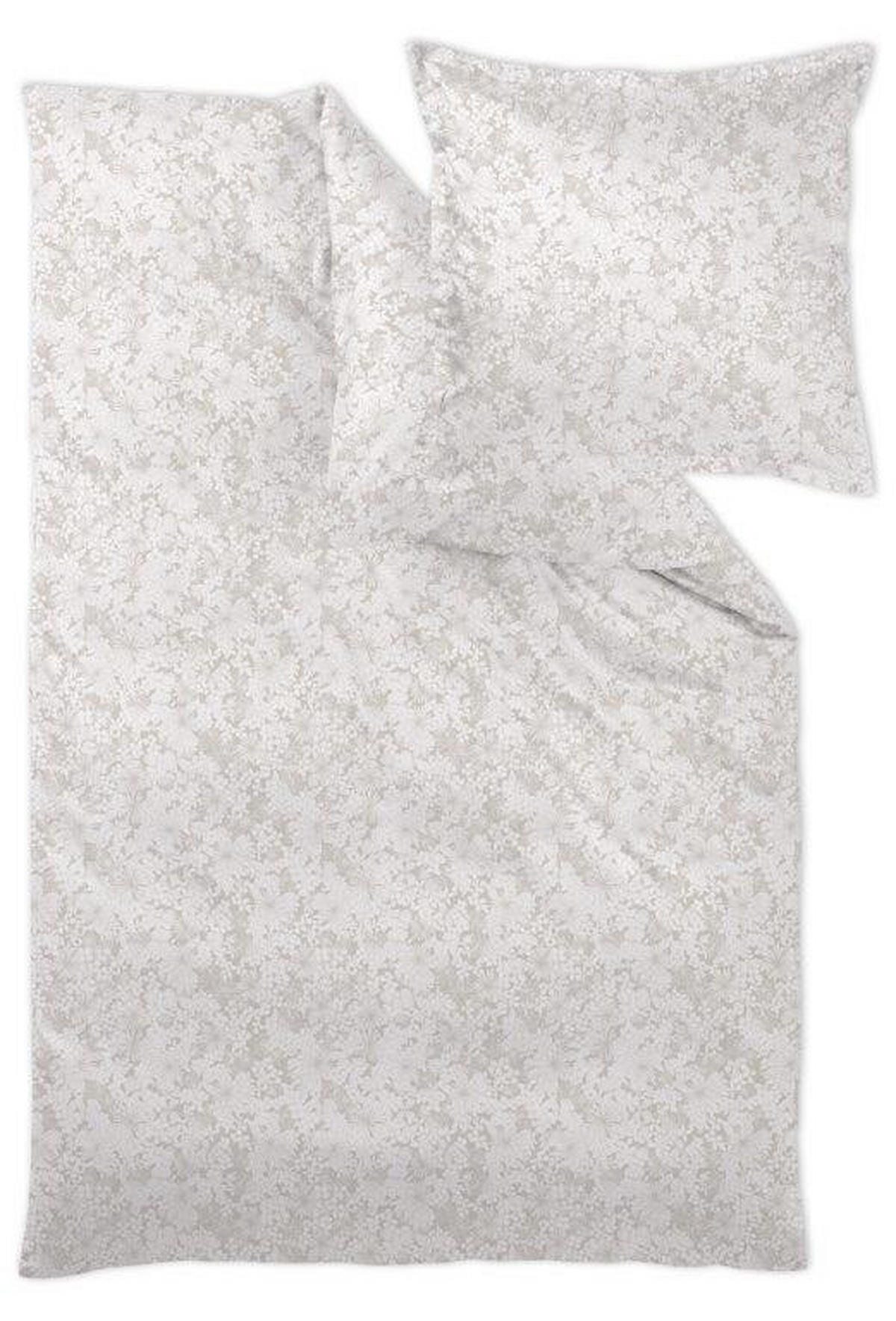 POSTELJNINA 140/200 cm damast umazano rjava  - umazano rjava, Konvencionalno, tekstil (140/200cm) - Curt Bauer