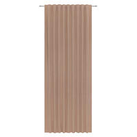 HOTOVÝ ZÁVĚS, 140/245 cm - šedohnědá, Basics, textil (140/245cm) - Esposa