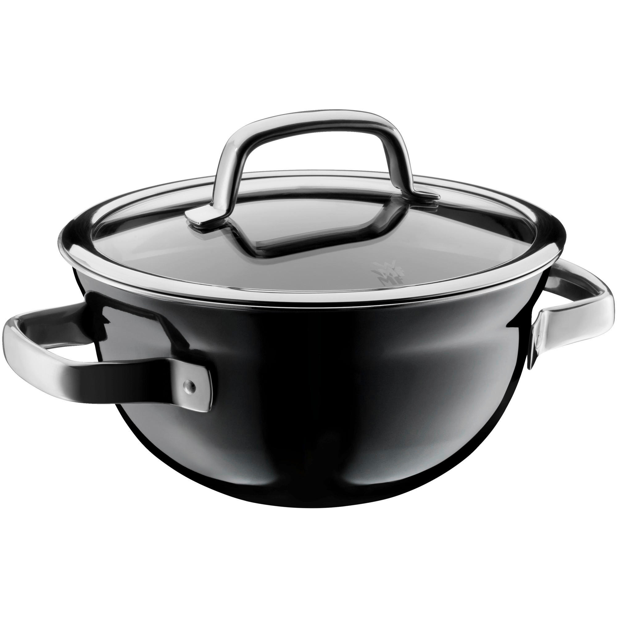 LONEC S KLJUNOM  Fusiontec  2,3 l  kovina   - platinaste barve/siva, Basics, kovina/steklo (28/23,4/14,7cm) - WMF