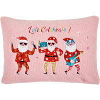 KISSENHÜLLE ROCK 40/60 cm  - Rosa, Design, Textil (40/60cm) - X-Mas
