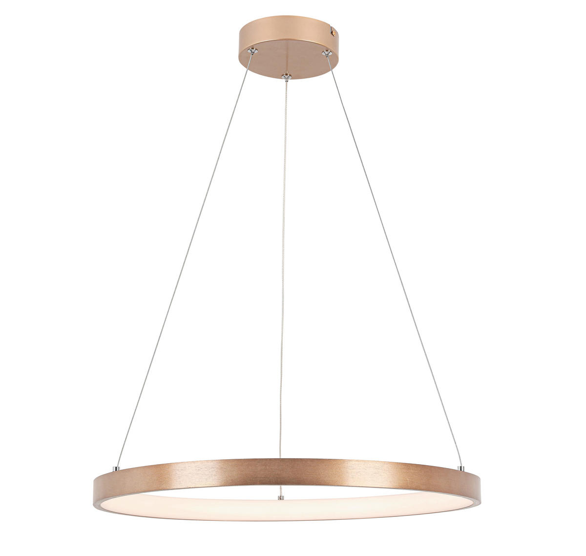 LED LUSTER  50/120 cm      - kapućino, Osnovno, metal/plastika (50/120cm) - Ambiente