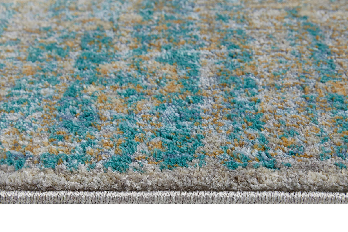 WEBTEPPICH 130/190 cm Belcanto Türkis  - Türkis, Design, Textil (130/190cm) - Novel