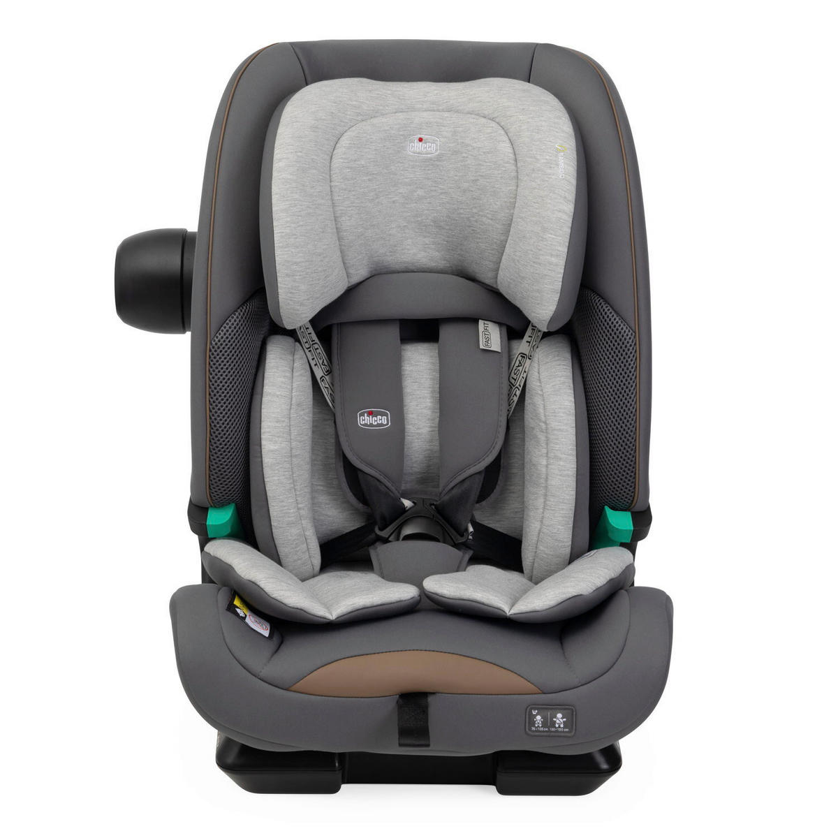 KINDERAUTOSITZ Seat & Go I-Size  - Dunkelgrau/Hellgrau, Basics, Textil (44/62/44cm) - Chicco
