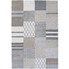 WEBTEPPICH 80/150 cm Mehari Creme, Grau, Dunkelgrau  - Dunkelgrau/Creme, KONVENTIONELL, Kunststoff/Textil (80/150cm) - Novel