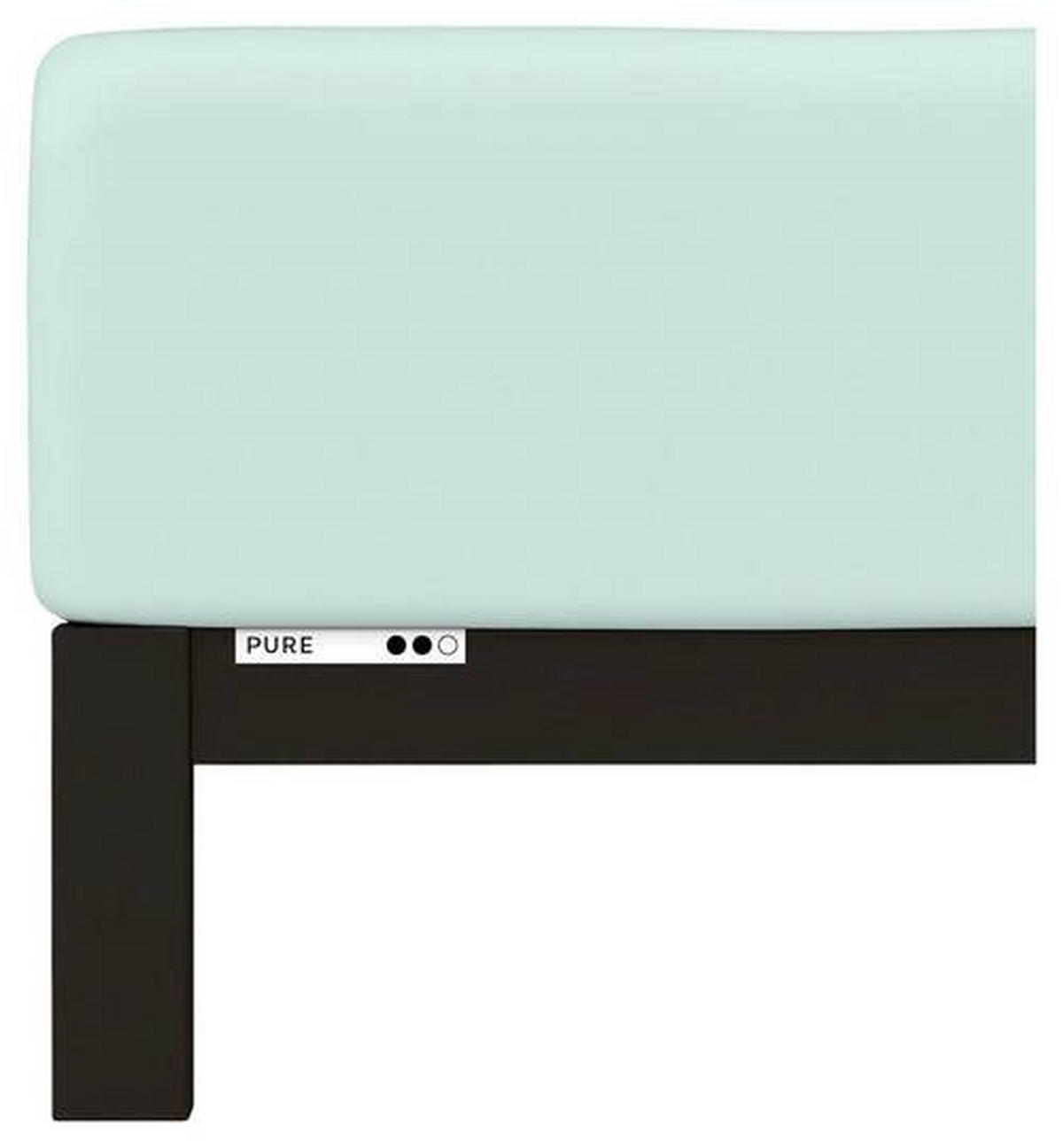 BOXSPRING-SPANNLEINTUCH PURE Jersey  - Mintgrün, Basics, Textil (120-130/200-220cm) - Schlafgut