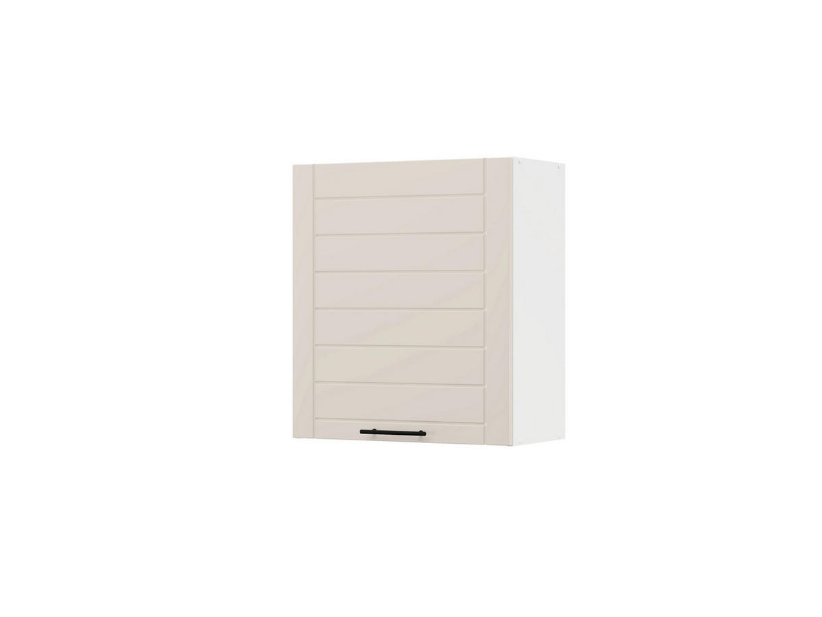 KONYHAI FALISZEKRÉNY - fekete/homokszínű, Basics, faalapú anyag/fém (60/68/31,5cm) - Carryhome