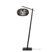 STEHLEUCHTE 74/48/176 cm    - Schwarz, Trend (74/48/176cm) - Good & Mojo