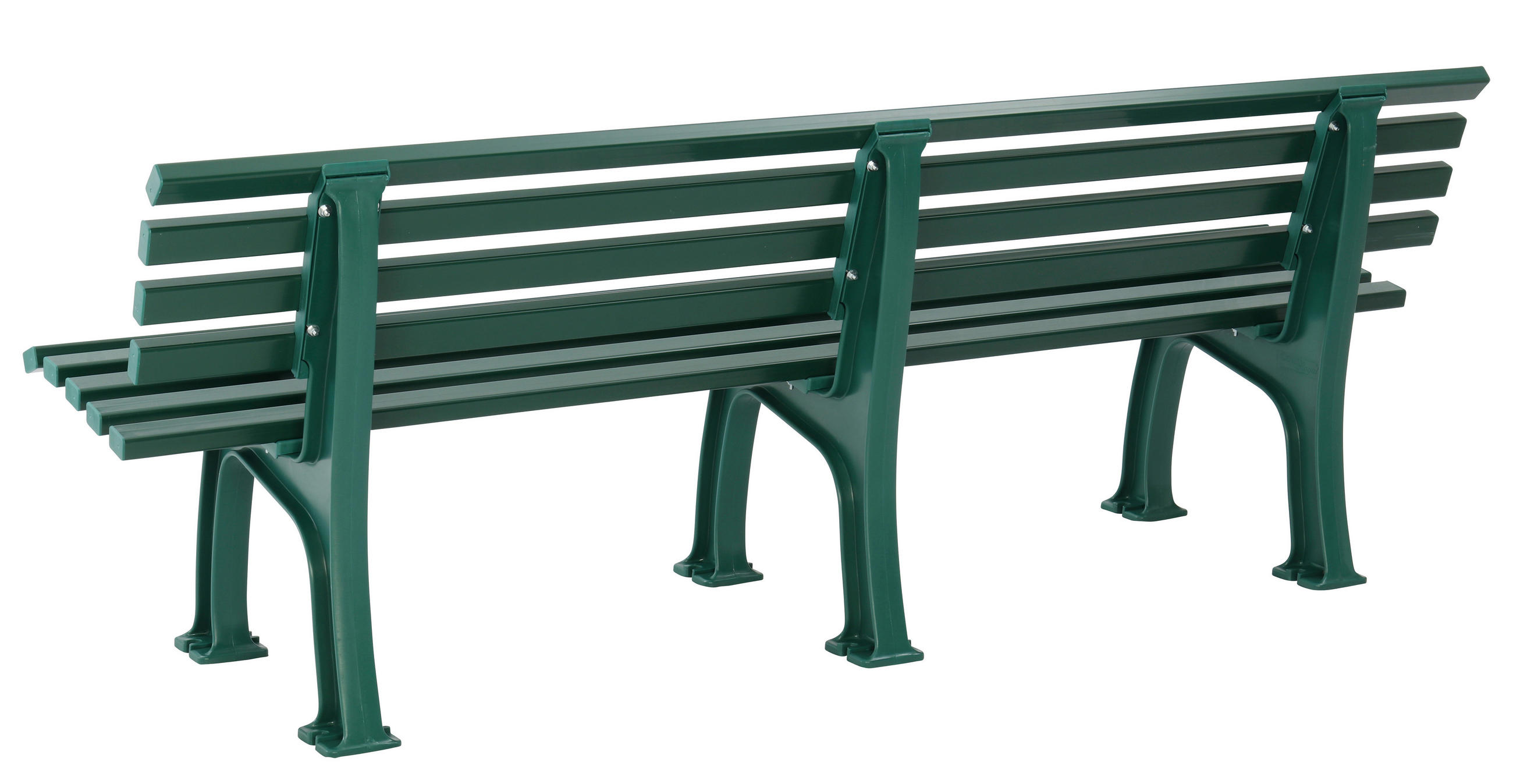 GARTENBANK 200/74/54 cm   - Grün, Basics, Kunststoff (200/74/54cm) - Modante