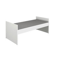 BETT 90/200 cm,  in Weiß,  - Schwarz/Weiß, KONVENTIONELL, Kunststoff (90/200cm) - Paidi