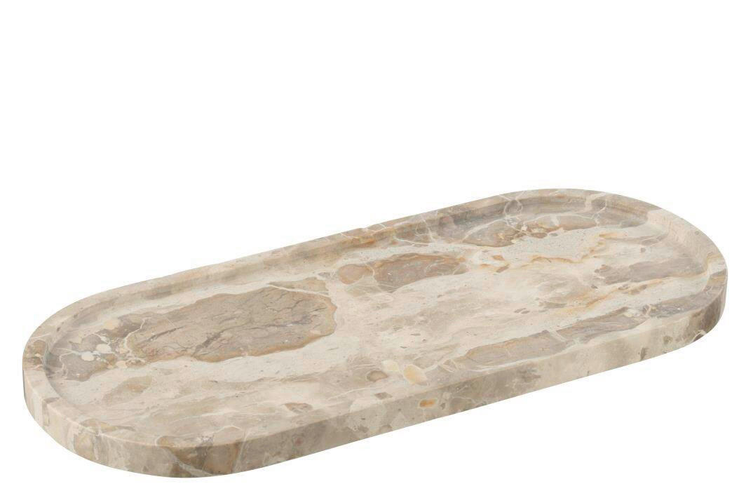 DEKOTABLETT   40/17/2 cm   - Beige, Basics, Stein (40/17/2cm) - Ambia Home