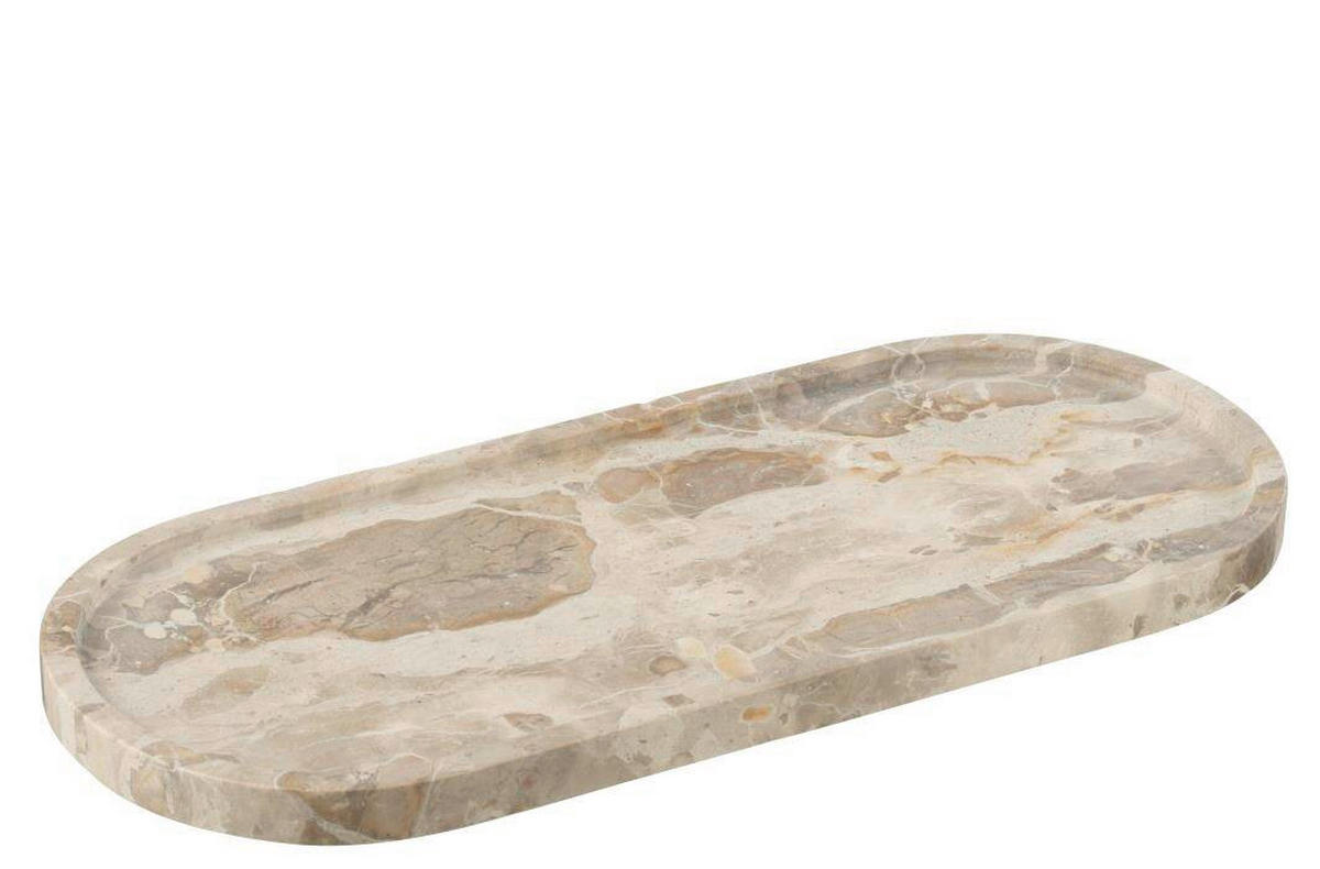 DEKOTABLETT   40/17/2 cm   - Beige, Basics, Stein (40/17/2cm) - Ambia Home