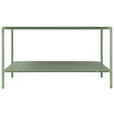 COUCHTISCH 73,4/70/40 cm quadratisch Grün  - Grün, Design, Metall (73,4/70/40cm) - Carryhome
