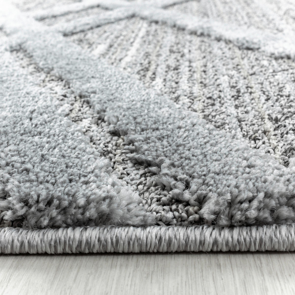 WEBTEPPICH 240/340 cm Pisa  4706 grau Grau  - Grau, KONVENTIONELL, Textil (240/340cm)