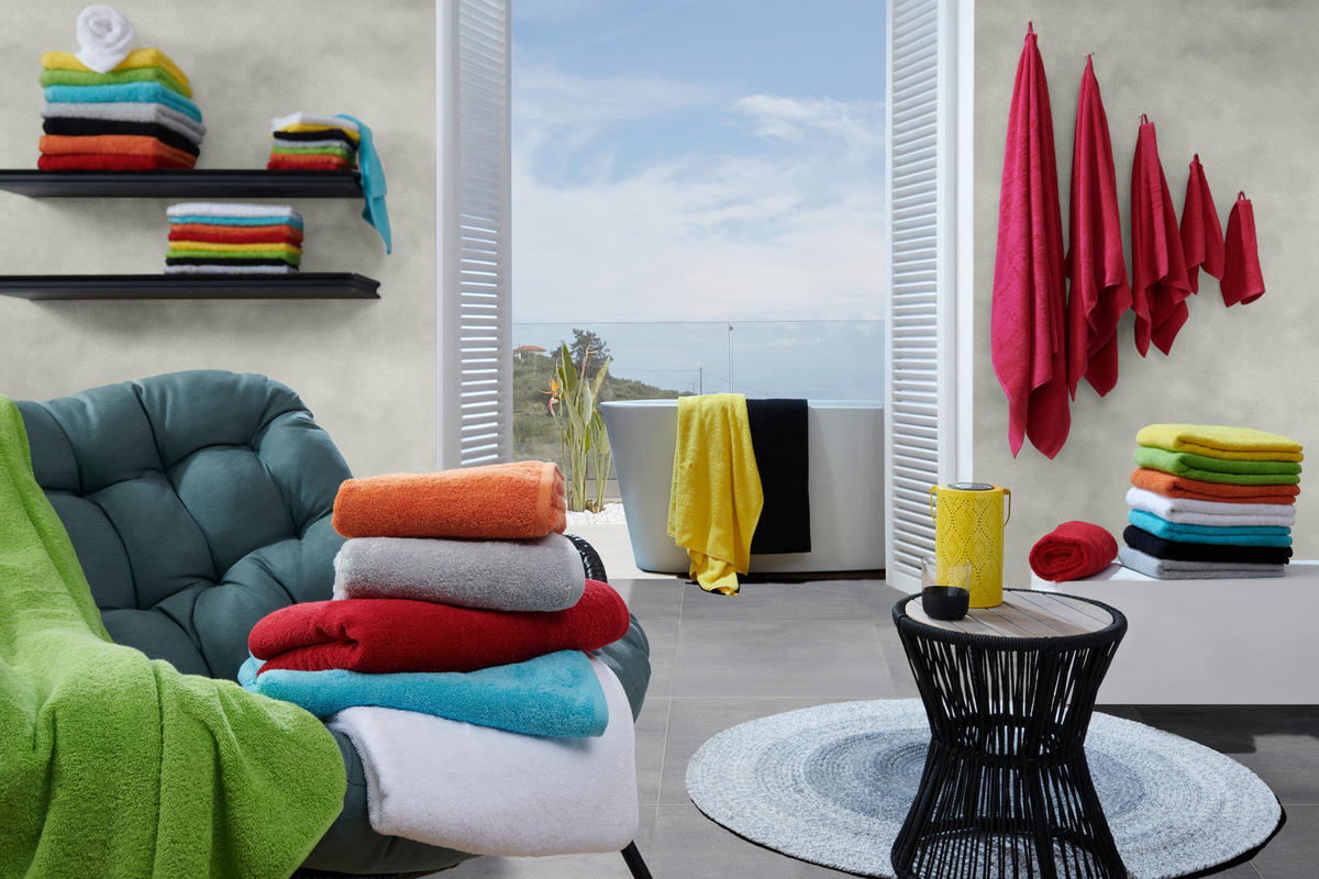 GÄSTETUCH Palma Weiss 30/50 cm  - Weiss, Basics, Textil (30/50cm) - Esposa