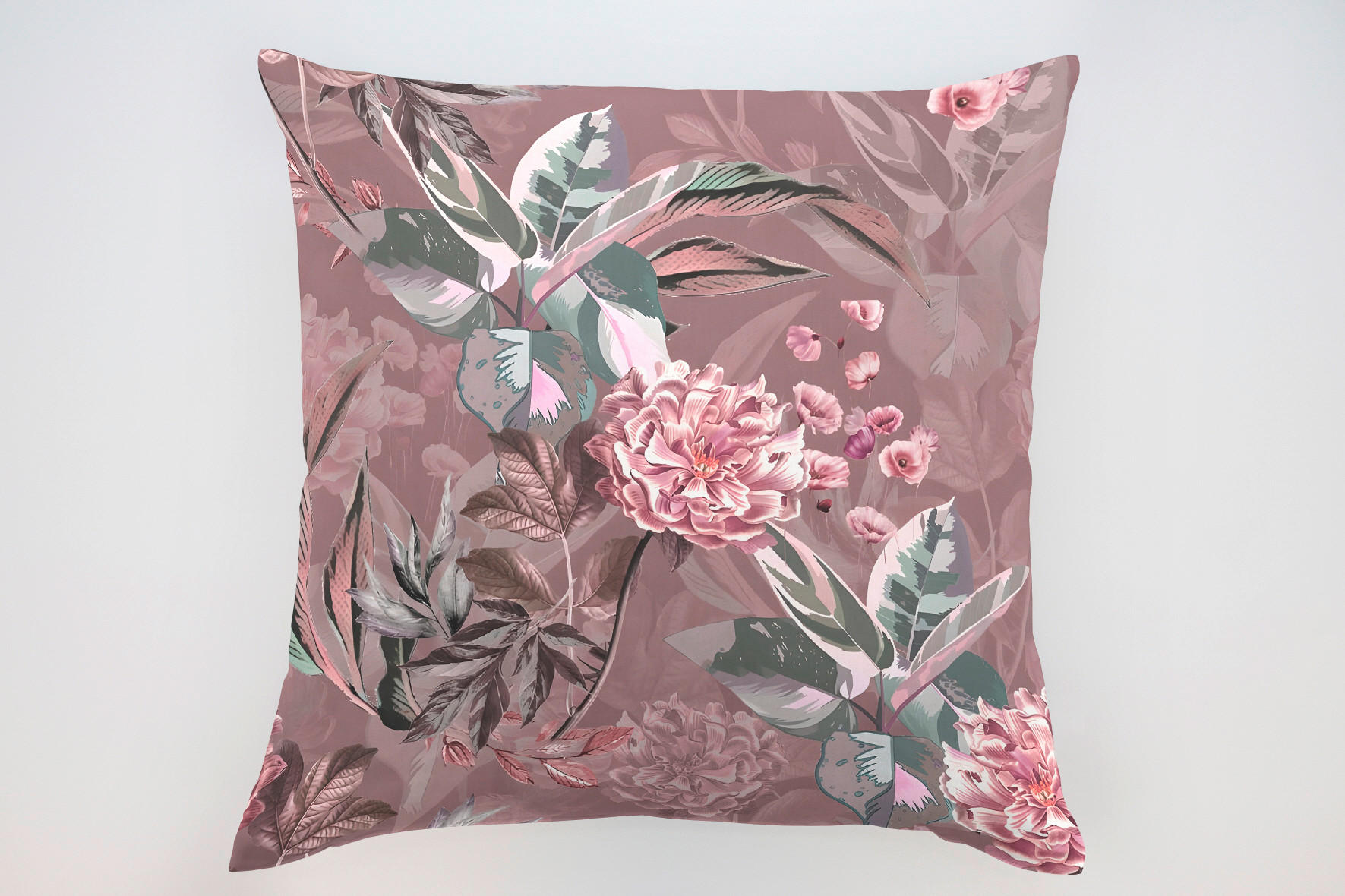ZIERKISSEN  50/50 cm   - Altrosa, Basics, Textil (50/50cm) - Ambiente