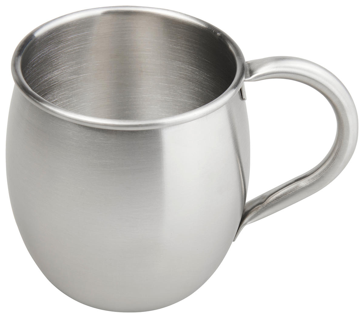 ŠOLJA ZA MOSCOW MULE    - boja nerđajućeg čelika, Osnovno, metal (8,5/9,5cm) - Novel