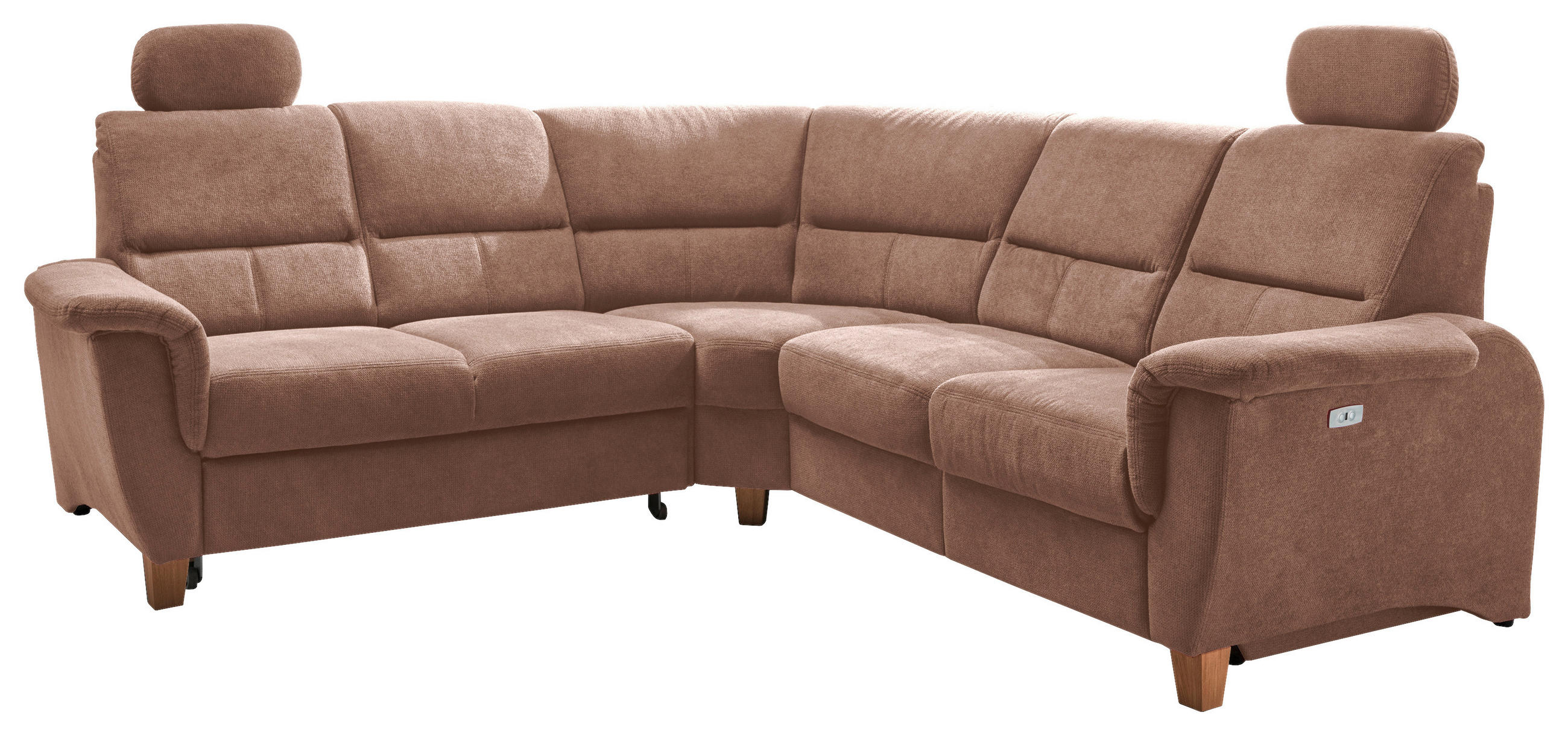 Livetastic Ecksofa Hellbraun 241x238 cm