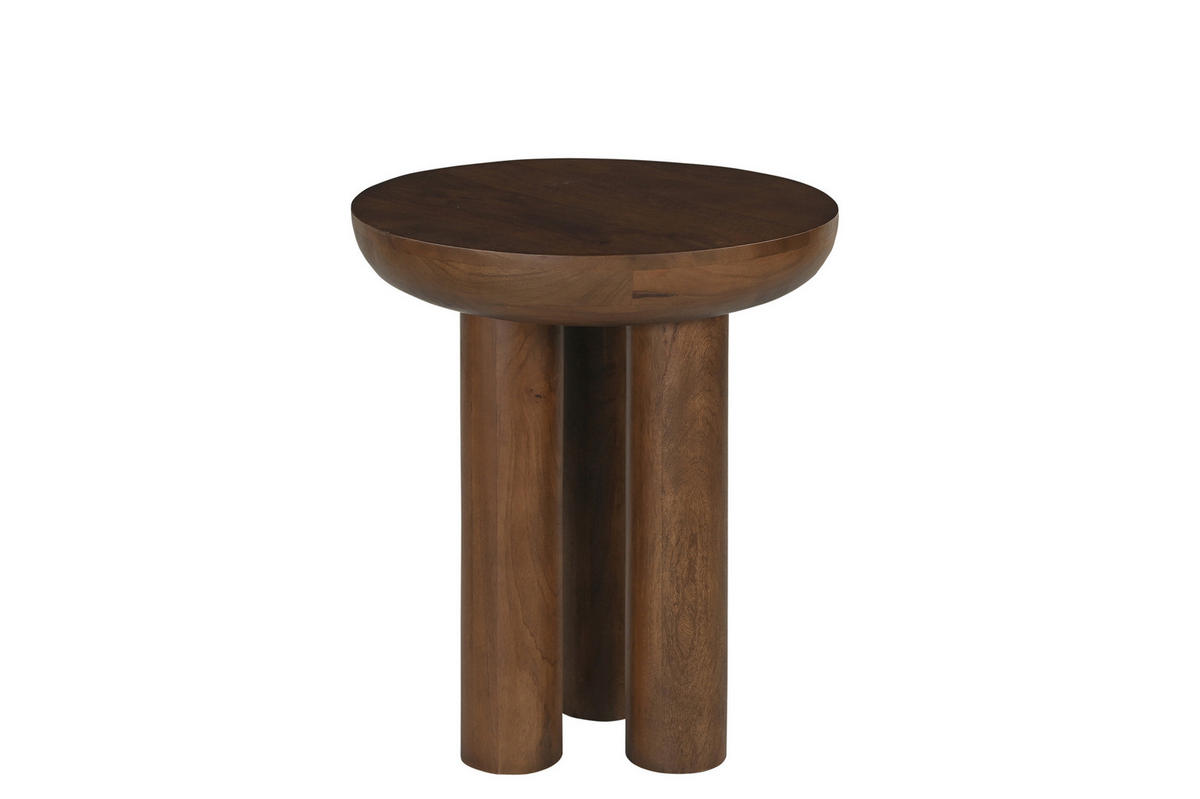 BEISTELLTISCH in Holz 50/50/60 cm  - Braun, Design, Holz (50/50/60cm) - MID.YOU
