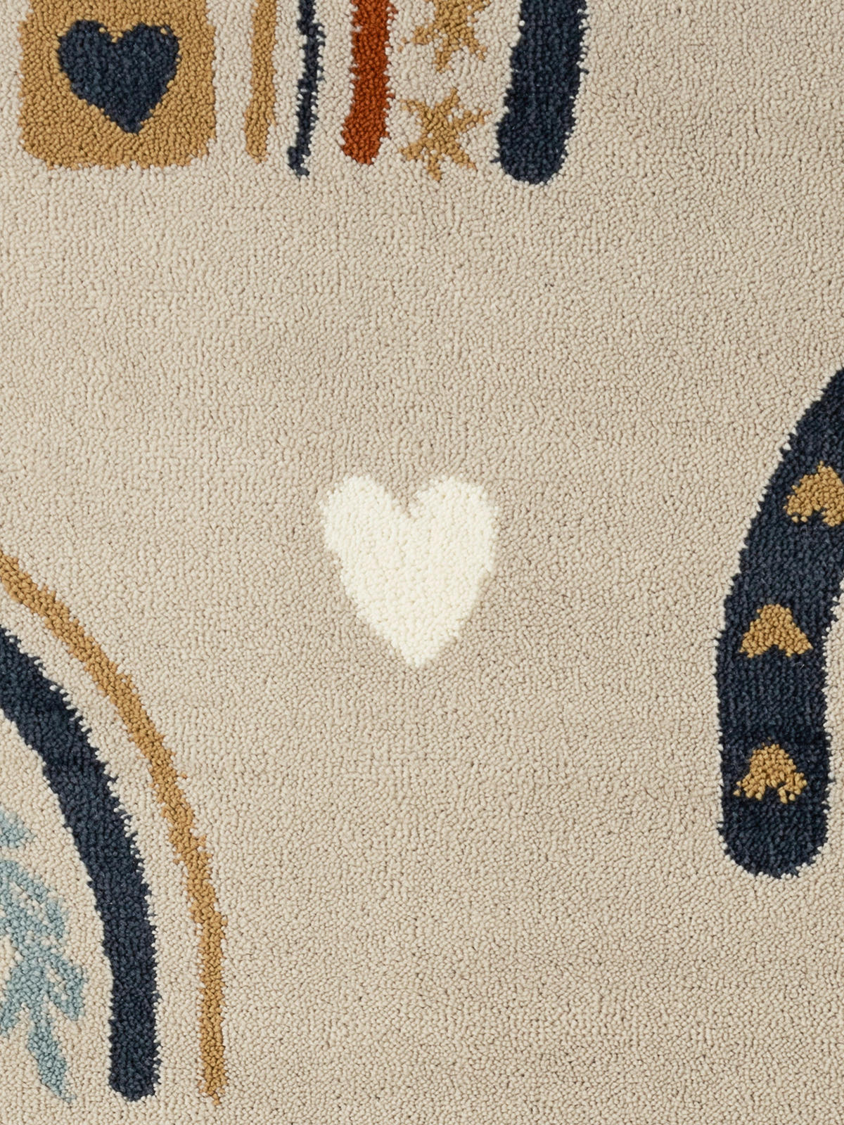 KINDERTEPPICH 160 cm Adventures Regenbogen  - Beige/Multicolor, Design, Kunststoff/Textil (160cm) - Hanse Home