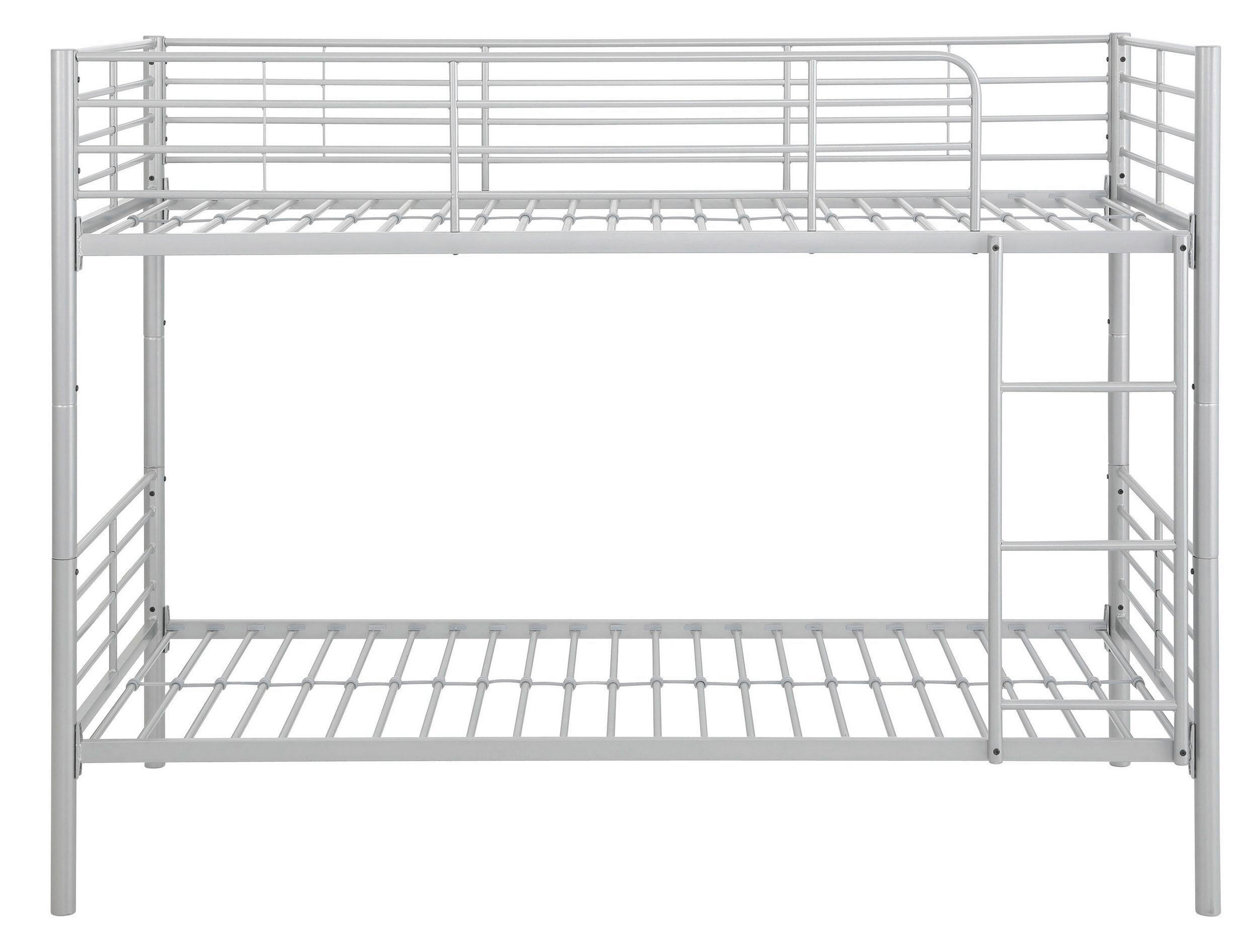 HOCHBETT 208/90 cm  - Silberfarben, Design, Metall (208/90cm) - MID.YOU