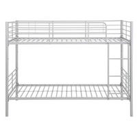 HOCHBETT 90/208 cm,  in Silberfarben,  - Silberfarben, Design, Metall (90/208cm) - MID.YOU