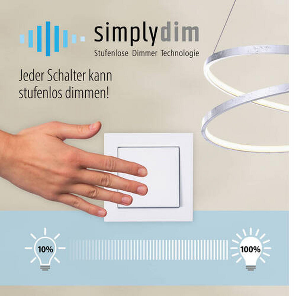 LED-DECKENLEUCHTE Inigo 83,6/24,2/6,8 cm   - Chromfarben/Nickelfarben, Design, Kunststoff/Metall (83,6/24,2/6,8cm) - Paul Neuhaus