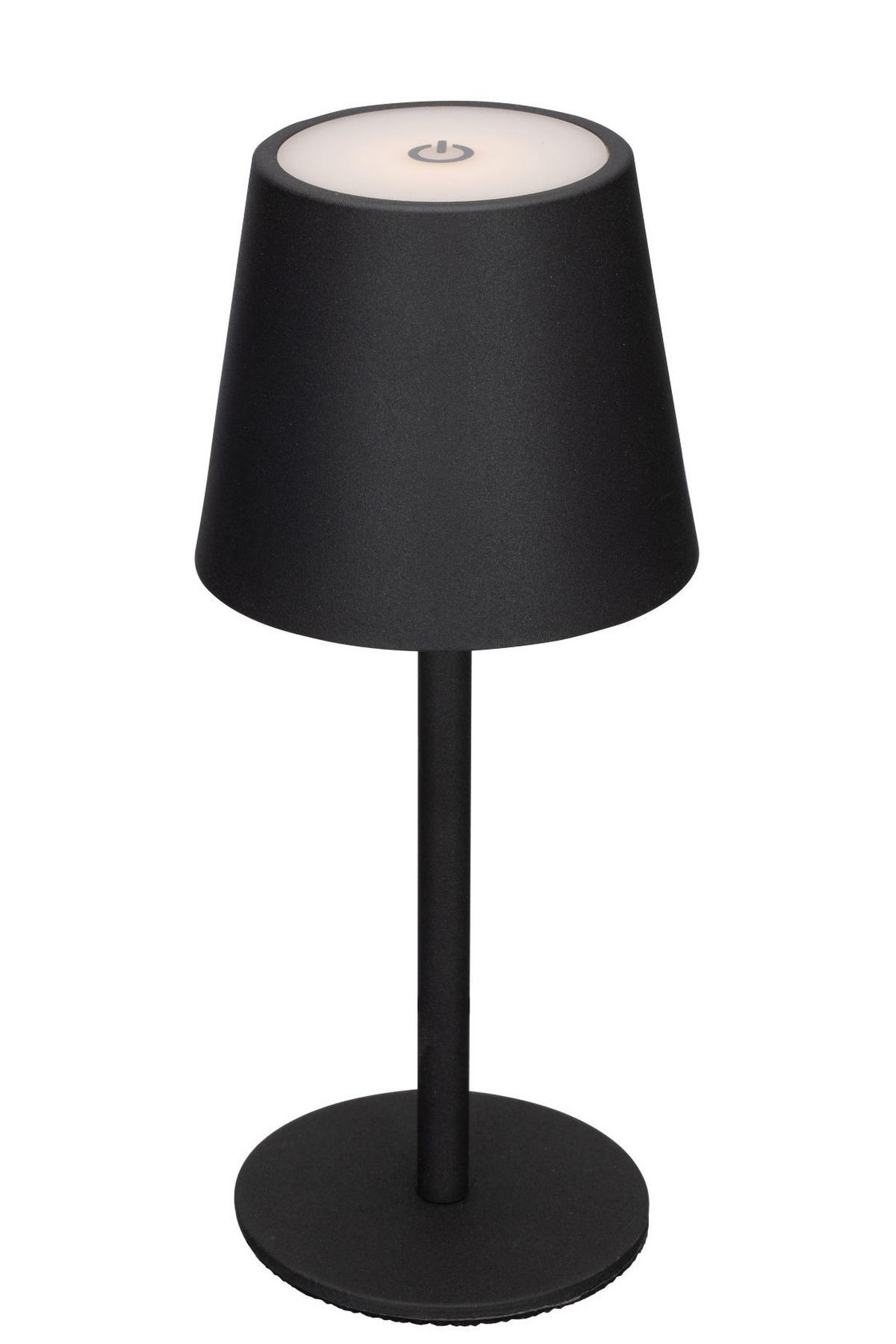 STOLNÍ LAMPA NA BATERIE 8,6/20,3 cm - černá, Basics, kov/plast (8,6/20,3cm) - Novel