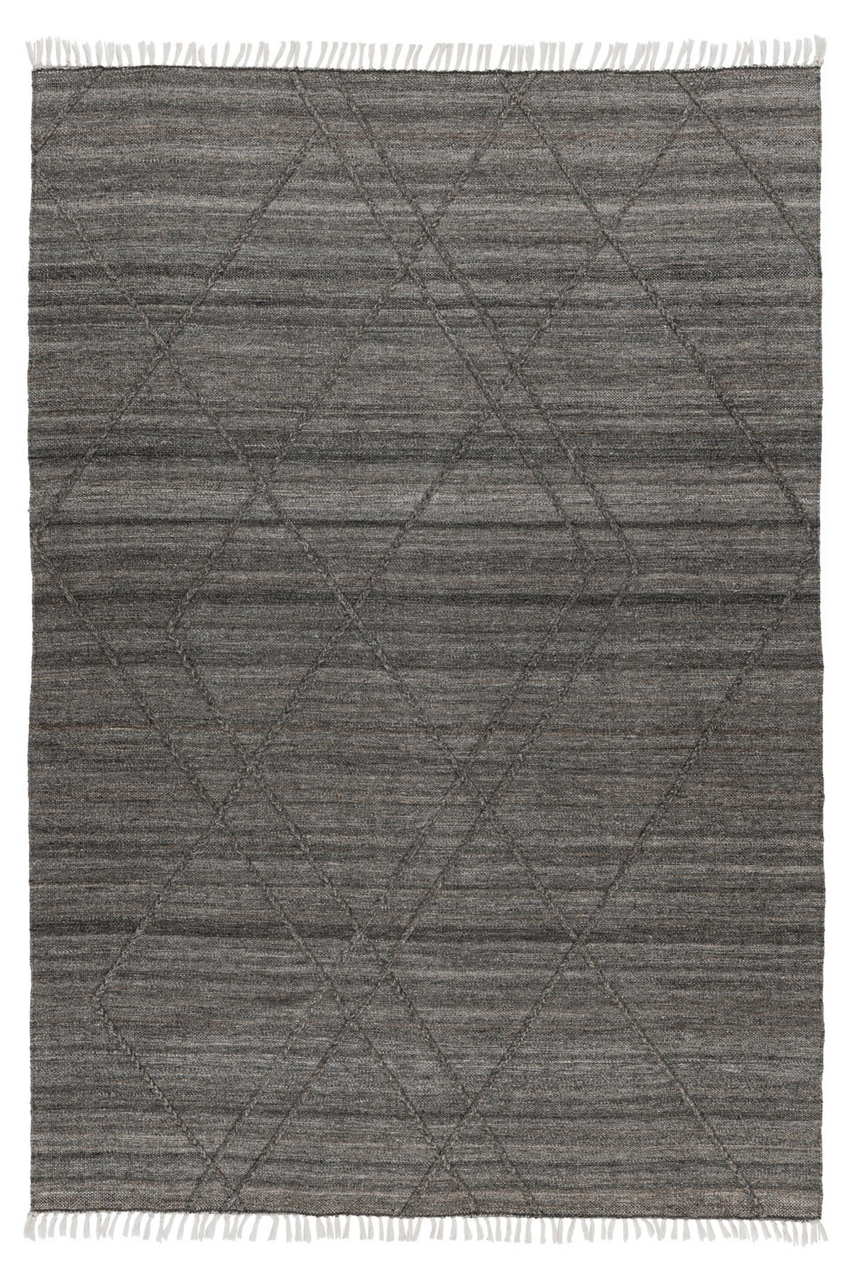 FLACHWEBETEPPICH 140/200 cm My Dakar Anthrazit  - Anthrazit, Design, Textil (140/200cm) - Obsession