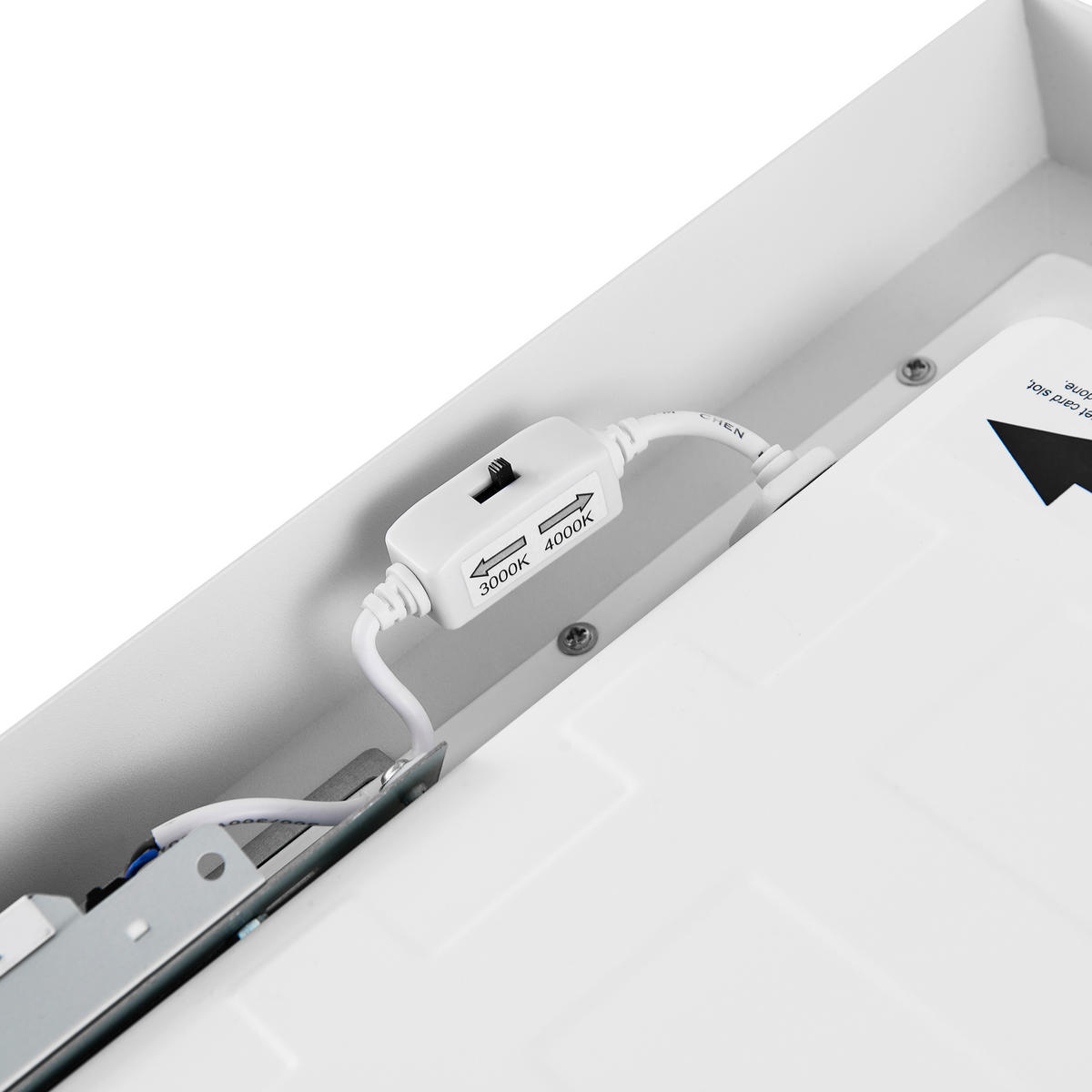 LED-PANEEL Pro Office Sano 62,5/62,5/4,8 cm   - Weiß, Basics, Metall (62,5/62,5/4,8cm)