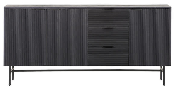 SIDEBOARD in 170/80/42 cm - Schwarz, LIFESTYLE, Holz/Metall (170/80/42cm) - Landscape