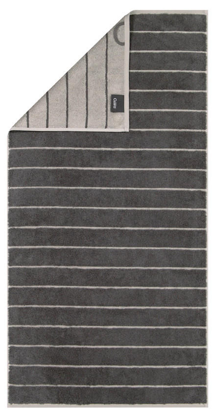 KÉZTÖRLŐ 50/100 cm antracit, szürke  - antracit/szürke, Basics, textil (50/100cm) - Cawoe