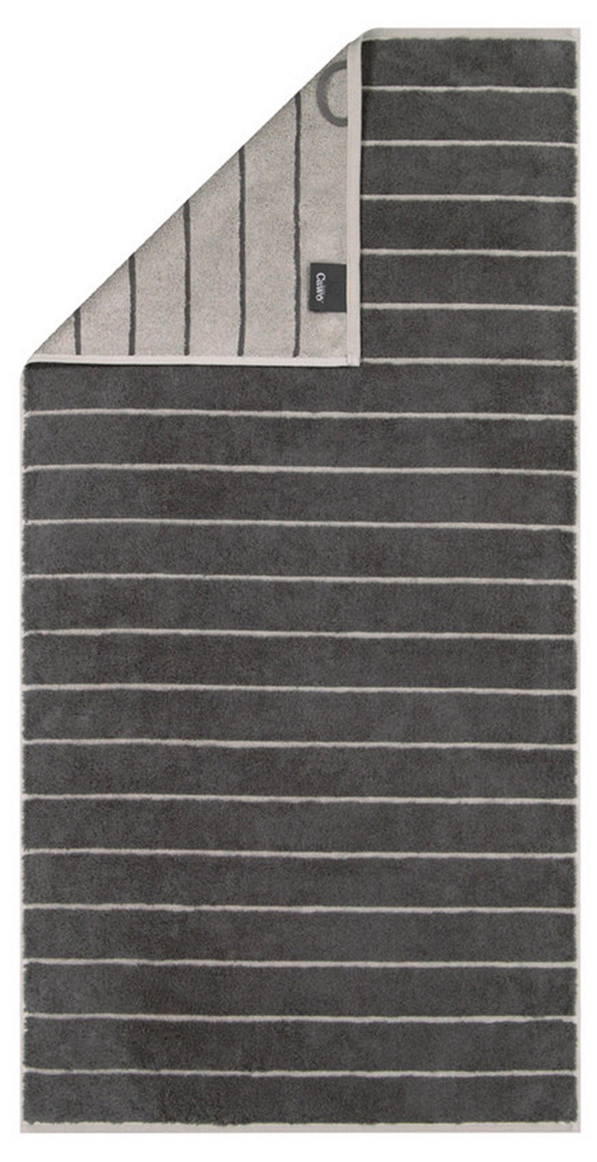 TÖRÖLKÖZŐ 80/150 cm antracit, szürke  - antracit/szürke, Basics, textil (80/150cm) - Cawoe