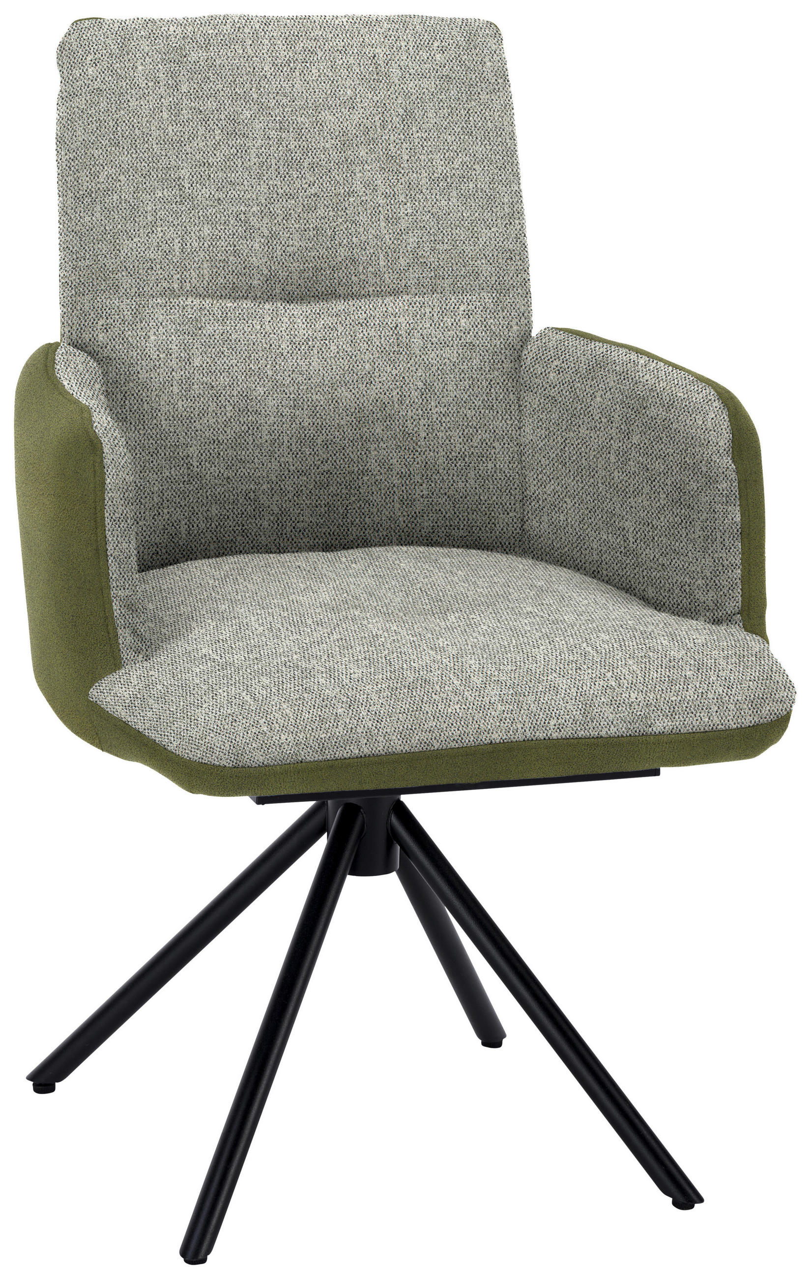 ARMLEHNSTUHL  in Stahl Flachgewebe  - Blau/Schwarz, Design, Textil/Metall (58/91/62cm) - Dieter Knoll