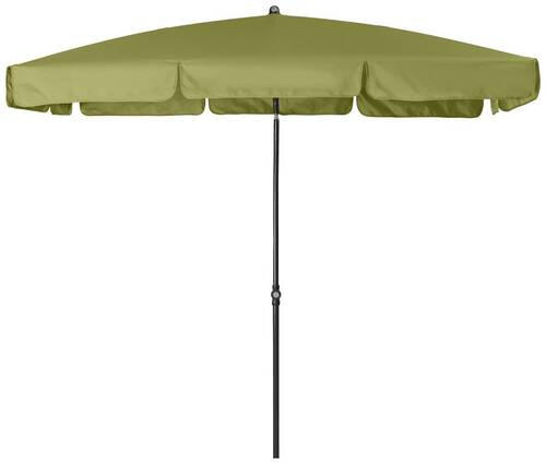 SONNENSCHIRM 120x225 cm Grün  - Anthrazit/Grün, Basics, Textil/Metall (120/225cm) - Doppler