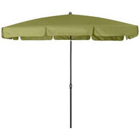 SONNENSCHIRM 120x225 cm Grün  - Anthrazit/Grün, Basics, Textil/Metall (120/225cm) - Doppler