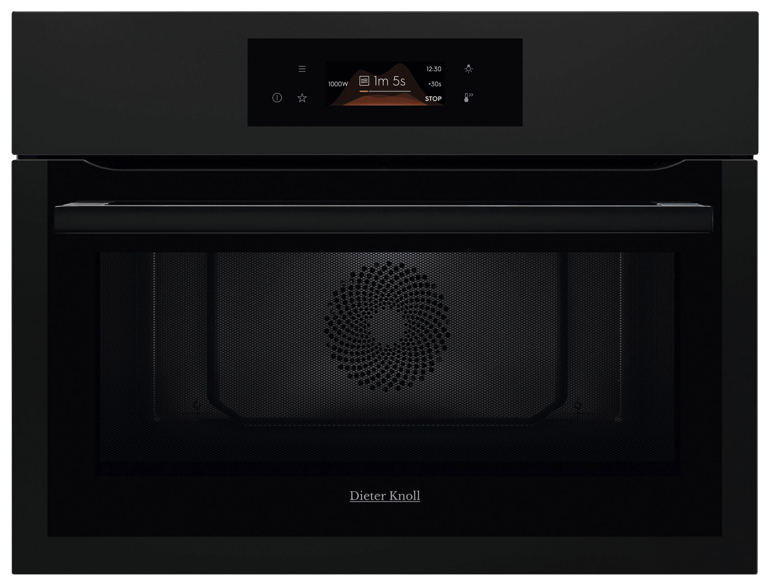 KOMPAKTBACKOFEN DKK57306MK  - Schwarz, Basics, Glas/Metall (59,5/45,6/56,1cm) - Dieter Knoll