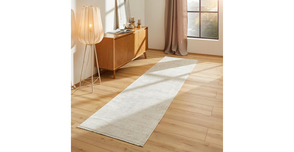 LÄUFER 80/300 cm Anthelia Creme - Creme, Design, Textil (80/300cm) - Dieter Knoll