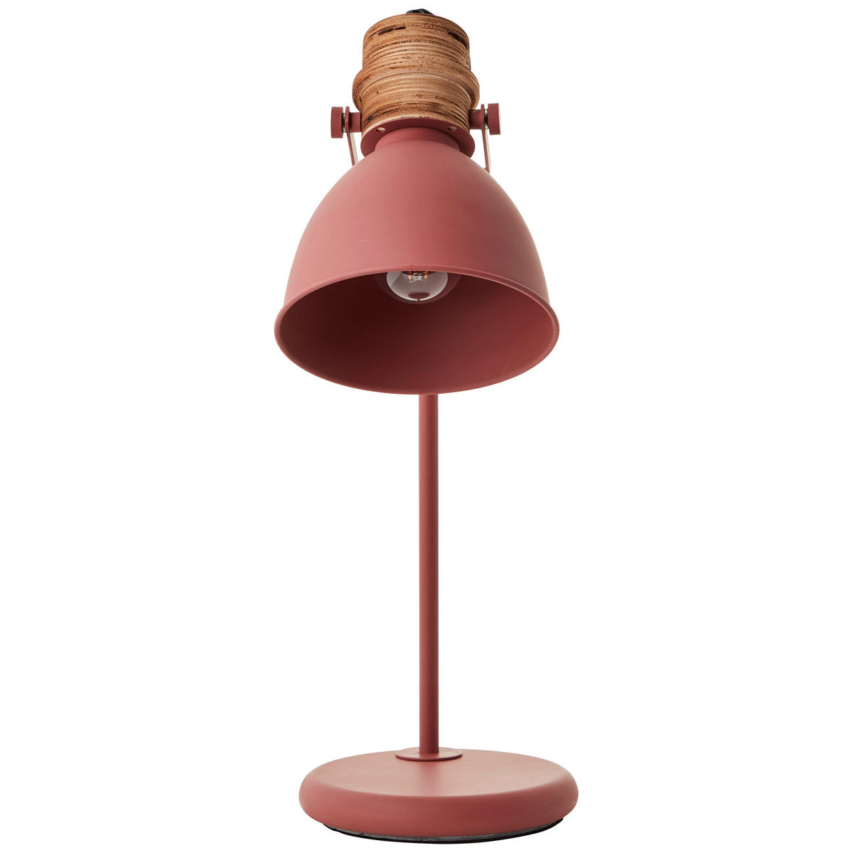 TISCHLEUCHTE - Rot, Basics, Holz/Metall (18/52/28,5cm) - Brilliant
