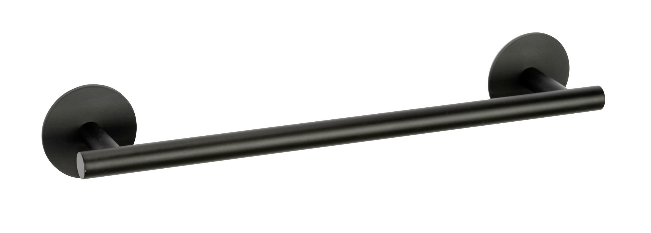 HANDTUCHSTANGE 42/7/7 cm  - Schwarz, KONVENTIONELL, Metall (42/7/7cm) - Schöner Wohnen