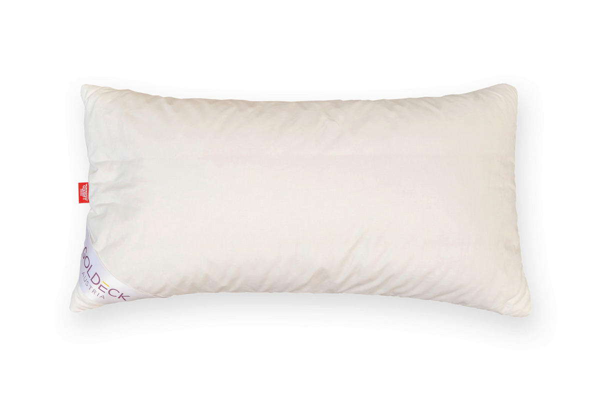 KOPFPOLSTER 40/80 cm   - Champagner, Basics, Textil (40/80cm) - Goldeck Austria