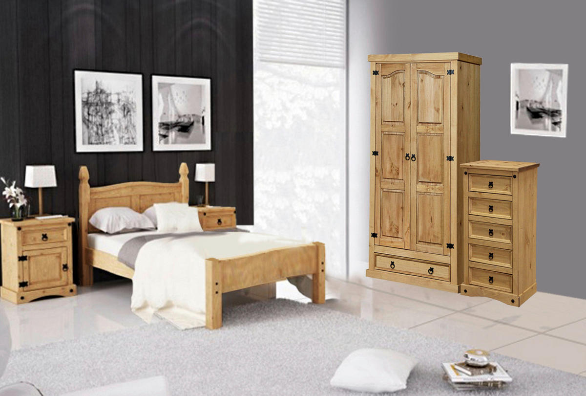 KOMMODE  in 53/109/39 cm  - Schwarz/Honig, Natur, Holz/Metall (53/109/39cm) - Livetastic