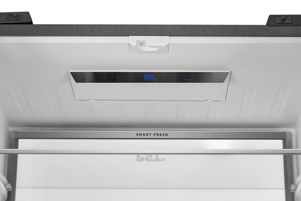 FRENCH-DOOR 83,3/191/60 cm MDRF705BIE70  - Dunkelgrau, Basics, Kunststoff/Metall (83,3/191/60cm) - Midea
