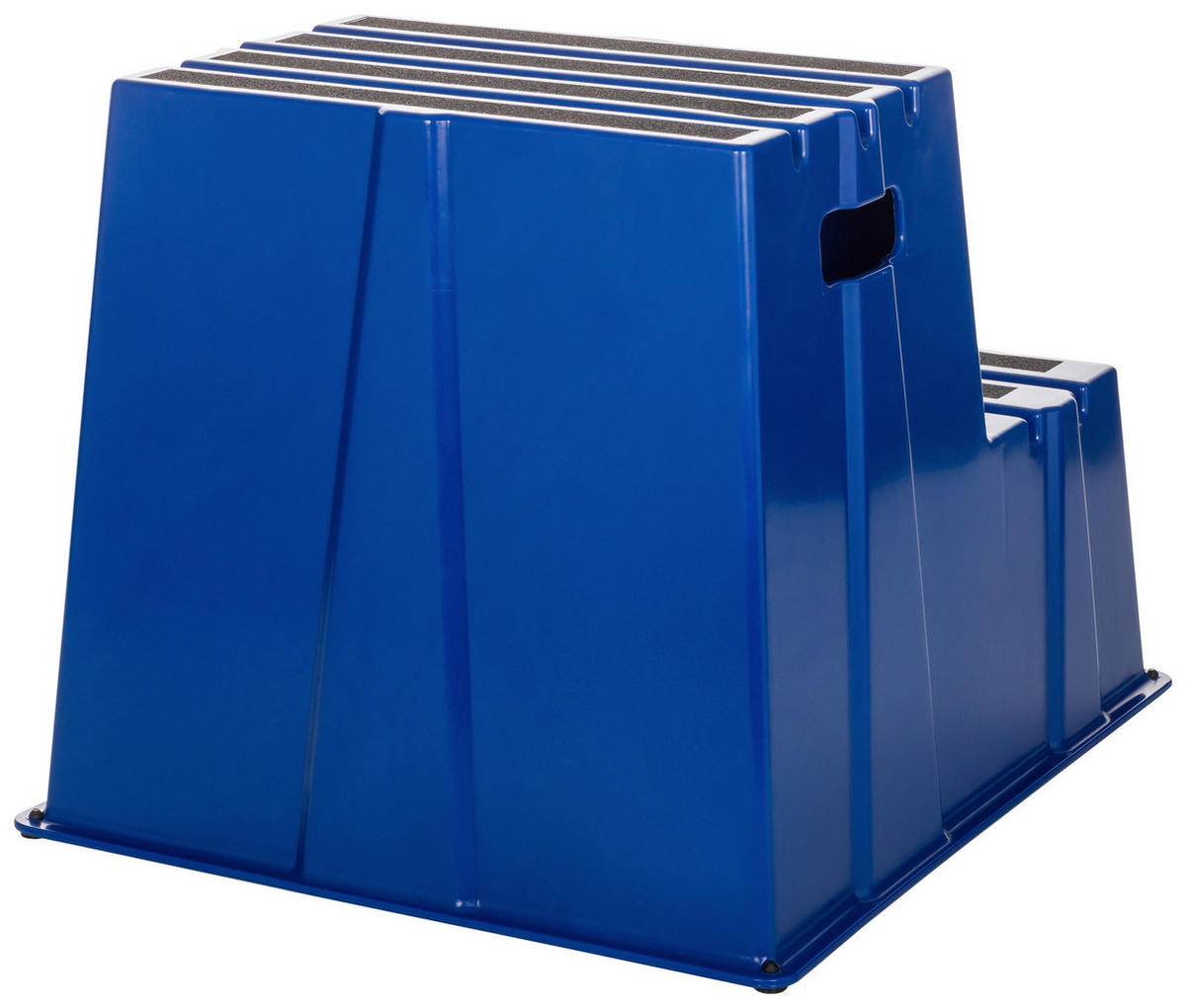 TRITTHOCKER Blau  - Blau, Basics, Kunststoff (57/51/65cm) - MID.YOU