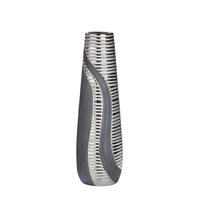BODENVASE Sevilla  - Silberfarben/Grau, Basics, Keramik (14/49/14cm)