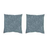 KISSENHÜLLEN-SET FJELLA 40/40 cm  - Petrol, Basics, Textil (40/40cm)