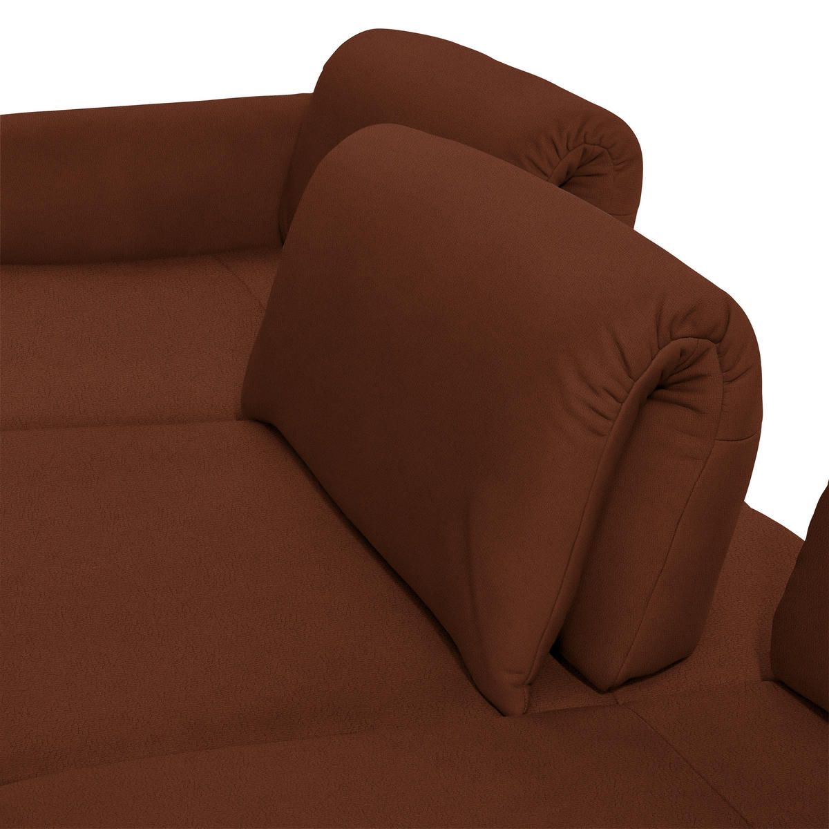 ECKSOFA in Echtleder Hellbraun  173/308 cm  - Hellbraun/Anthrazit, Design, Leder/Metall (173/308cm) - Joop!